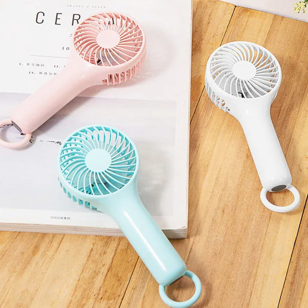 S13 Mini Handheld Fan 3 Wind Speed Portable Summer Cooling Fan with Hanging Buckle S13 Mini Handheld Fan 3 Wind Speed Portable Summer Cooling Fan with Hanging Buckle